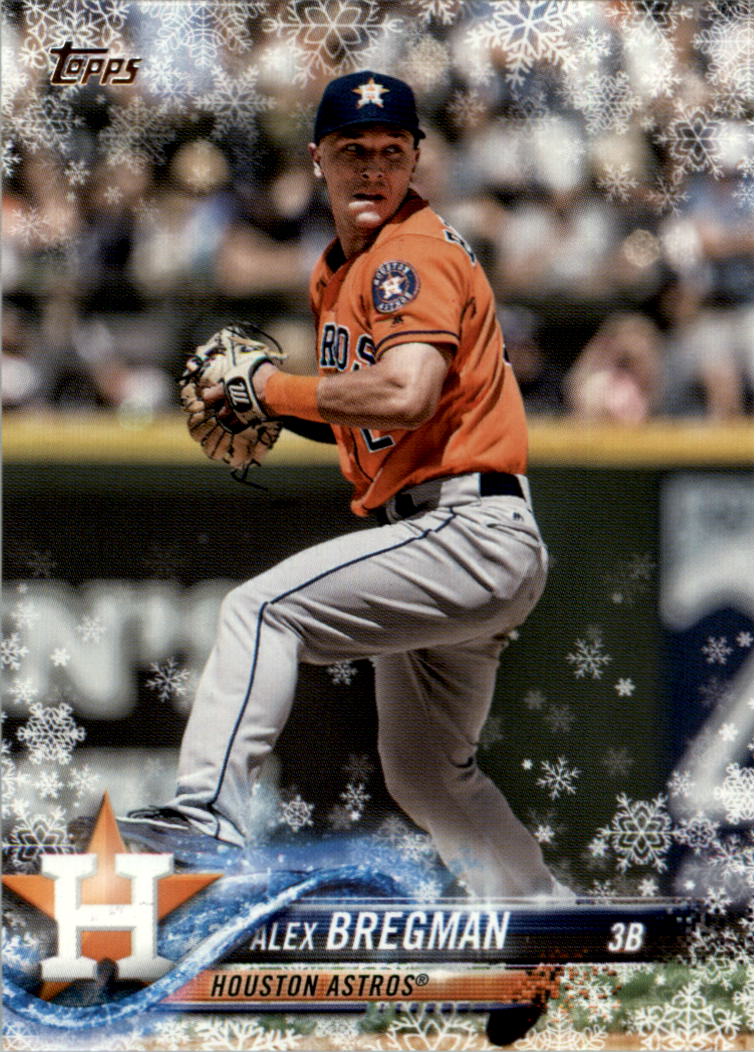 2018 Topps Walmart Holiday Snowflake Baseball Card Pick (Base)