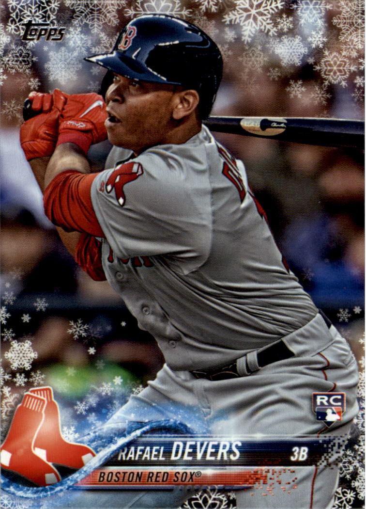 2018 Topps Walmart Holiday Snowflake Baseball Card Pick (Base)