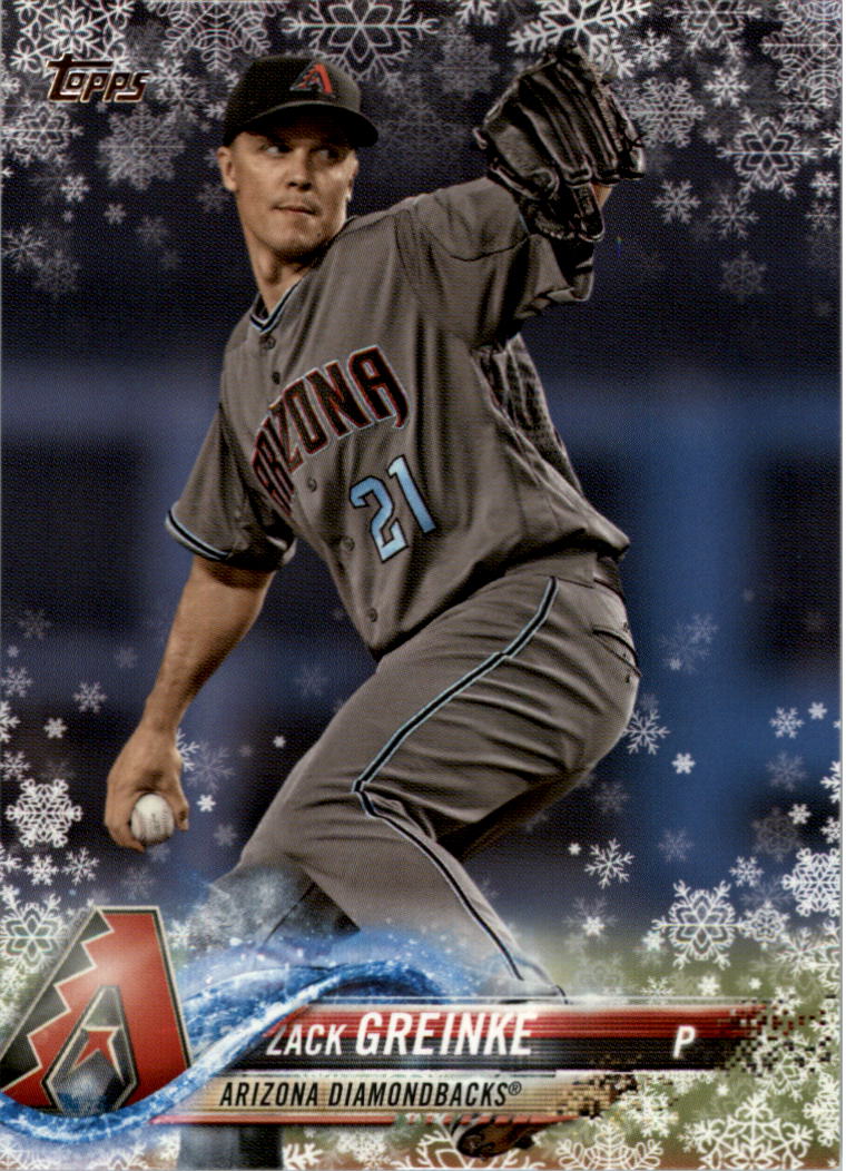 2018 Topps Walmart Holiday Snowflake Baseball Card Pick (Base)