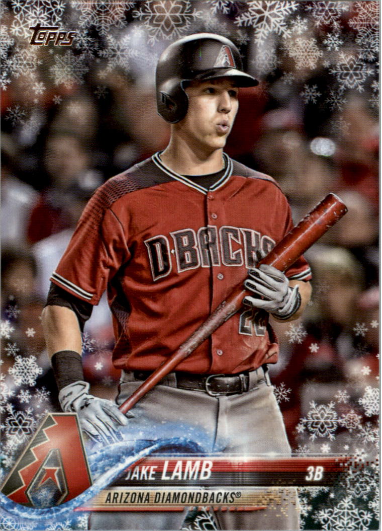 2018 Topps Walmart Holiday Snowflake Baseball Card Pick (Base)