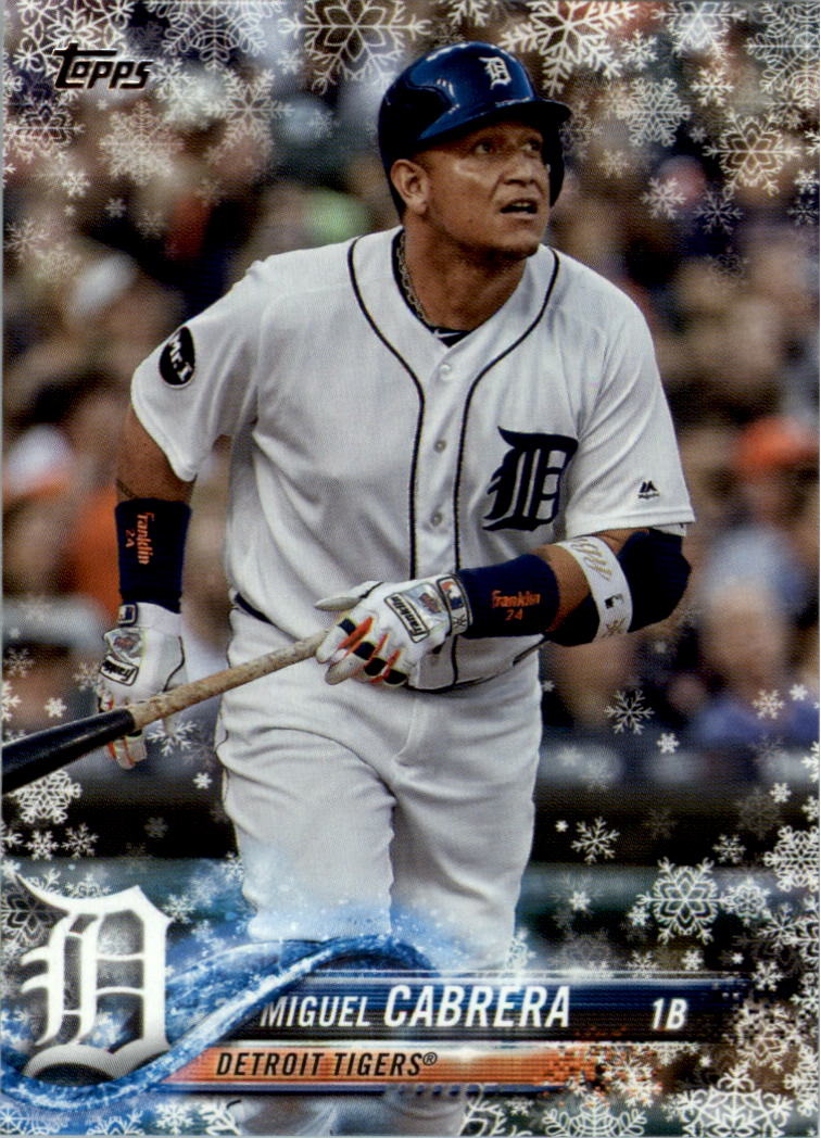 2018 Topps Walmart Holiday Snowflake Baseball Card Pick (Base)