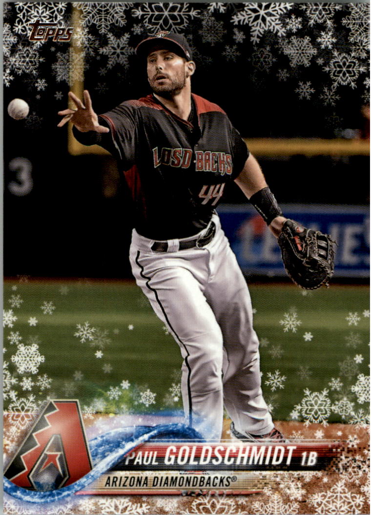 2018 Topps Walmart Holiday Snowflake Baseball Card Pick (Base)