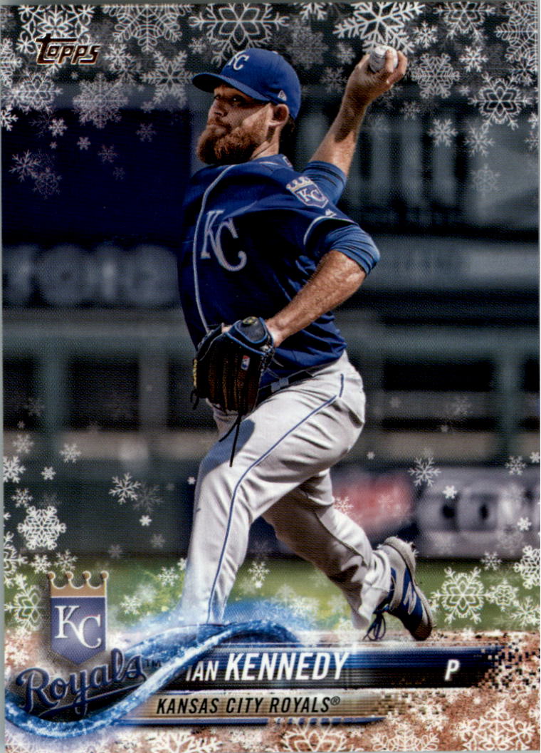 2018 Topps Walmart Holiday Snowflake Baseball Card Pick (Base)