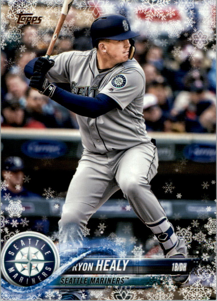 2018 Topps Walmart Holiday Snowflake Baseball Card Pick (Base)