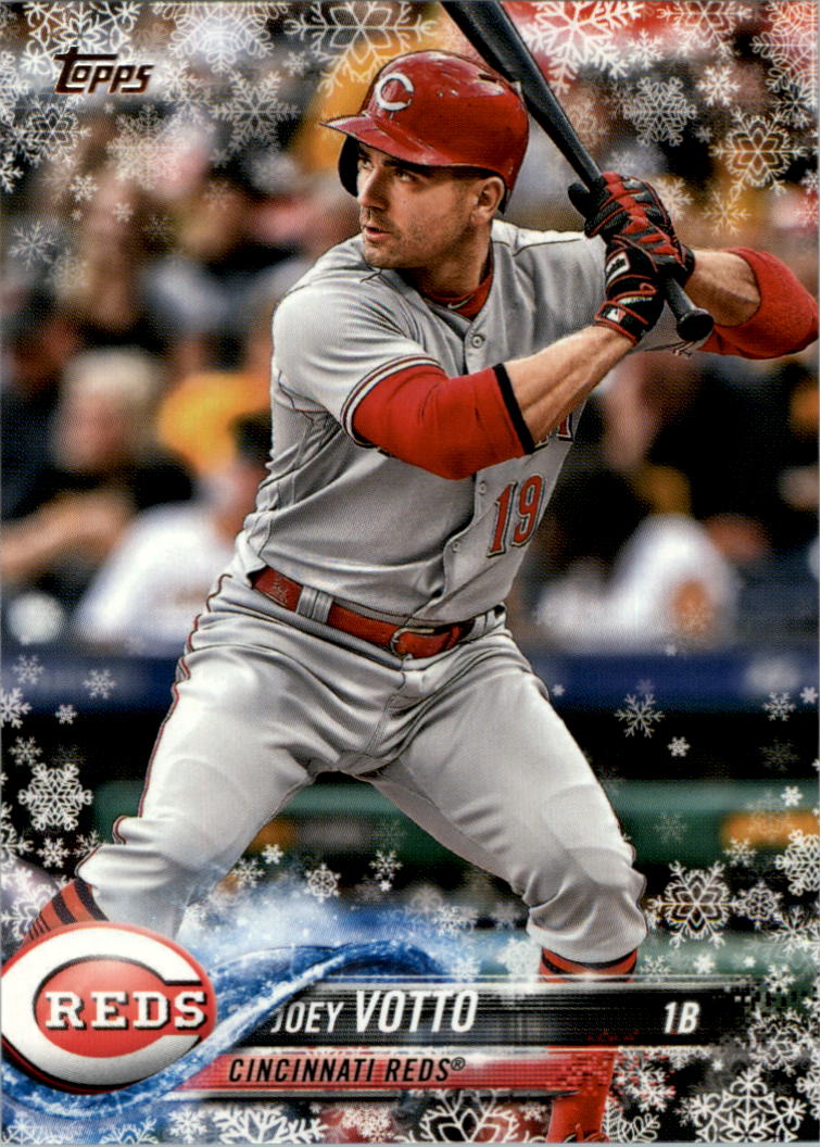 2018 Topps Walmart Holiday Snowflake Baseball Card Pick (Base)