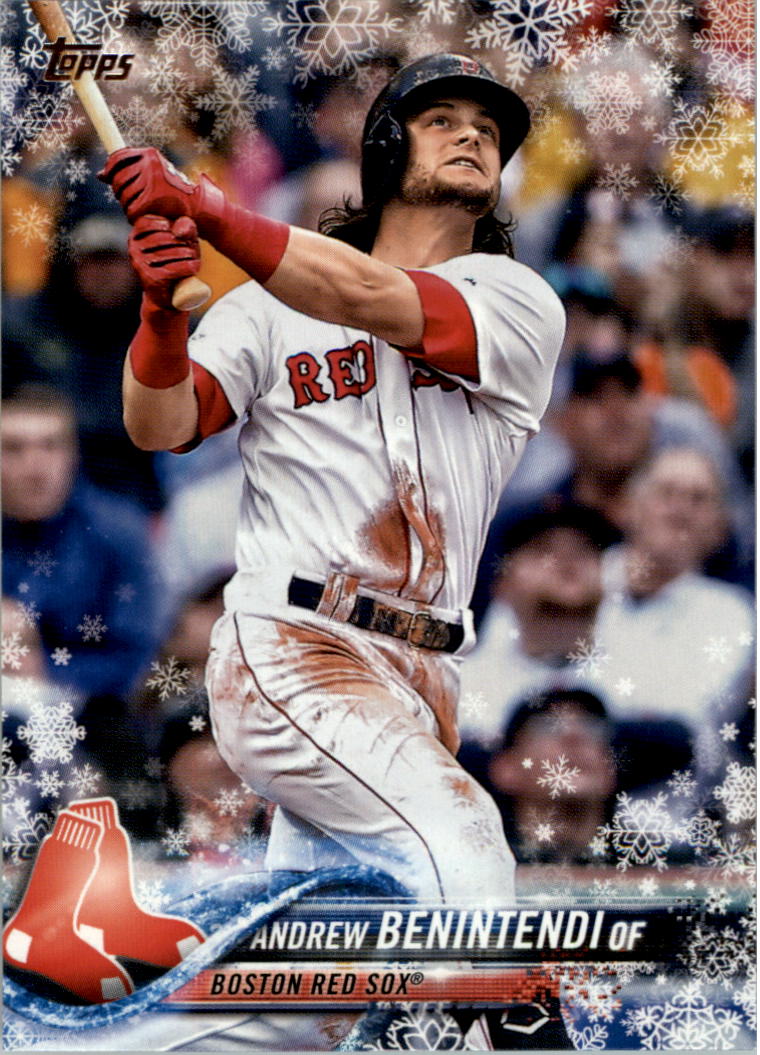 2018 Topps Walmart Holiday Snowflake Baseball Card Pick (Base)