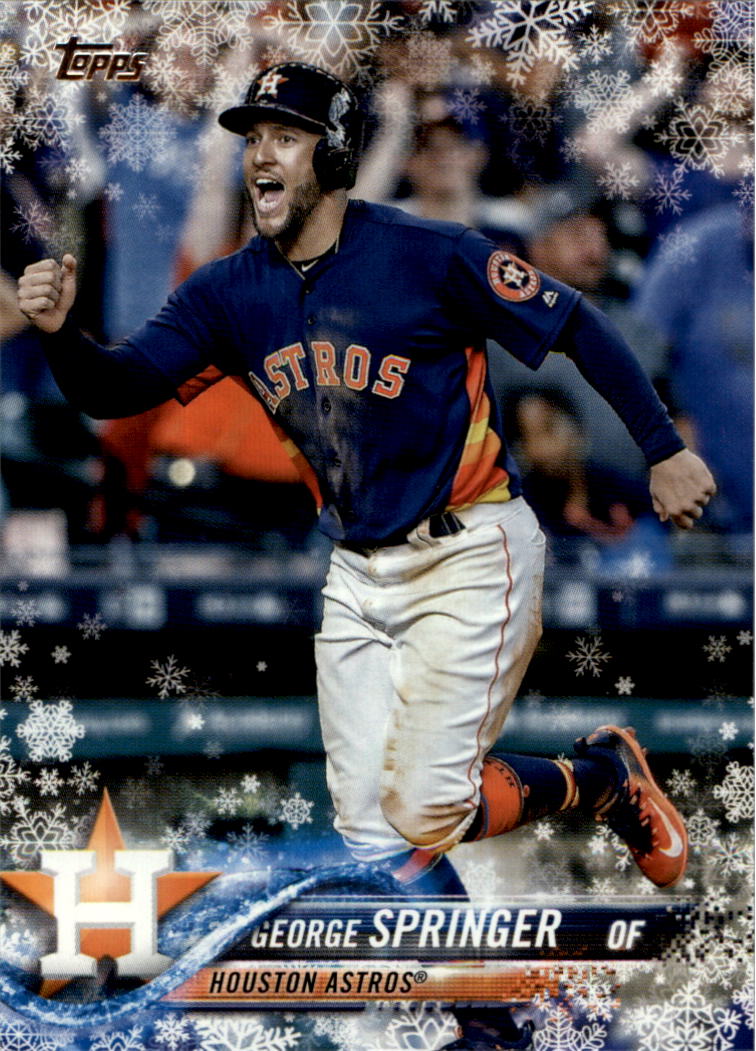 2018 Topps Walmart Holiday Snowflake Baseball Card Pick (Base)