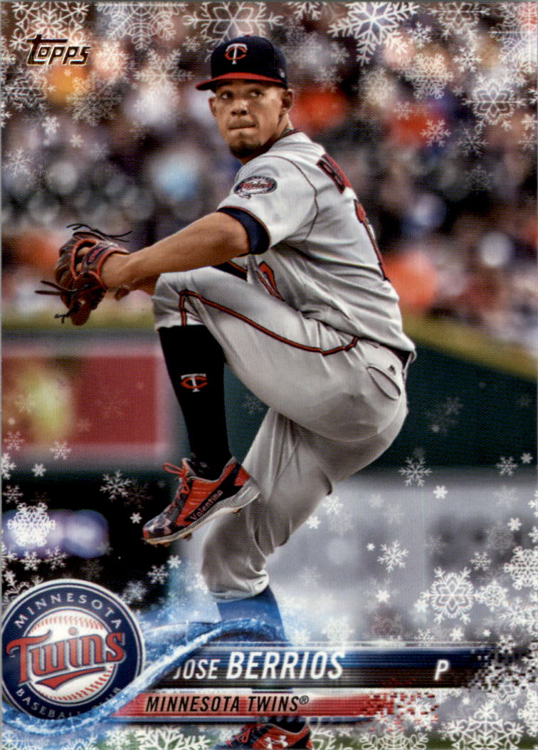 2018 Topps Walmart Holiday Snowflake Baseball Card Pick (Base)