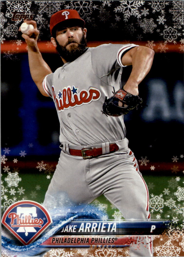 2018 Topps Walmart Holiday Snowflake Baseball Card Pick (Base)