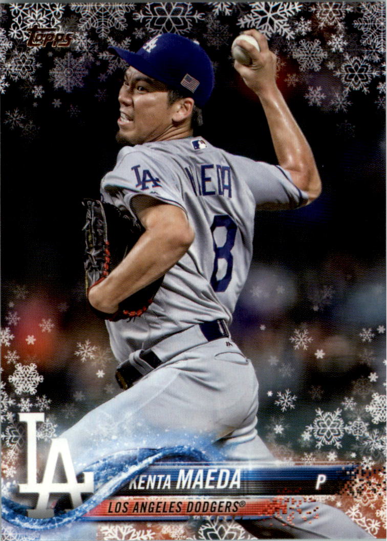 2018 Topps Walmart Holiday Snowflake Baseball Card Pick (Base)