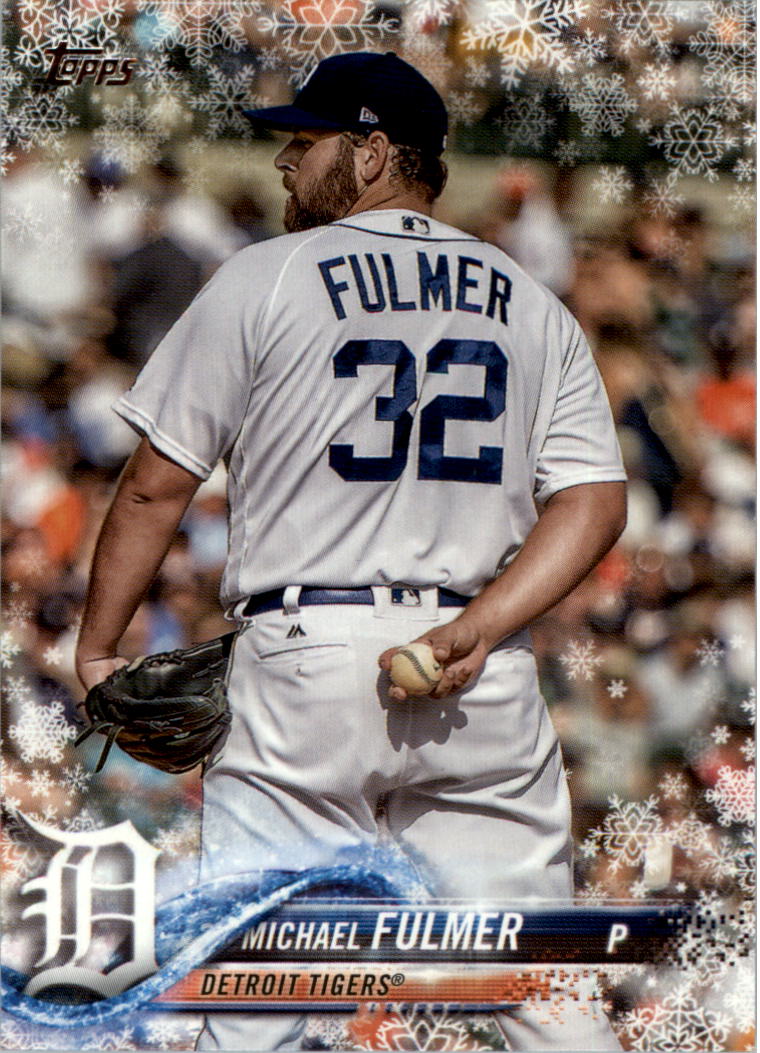 2018 Topps Walmart Holiday Snowflake Baseball Card Pick (Base)