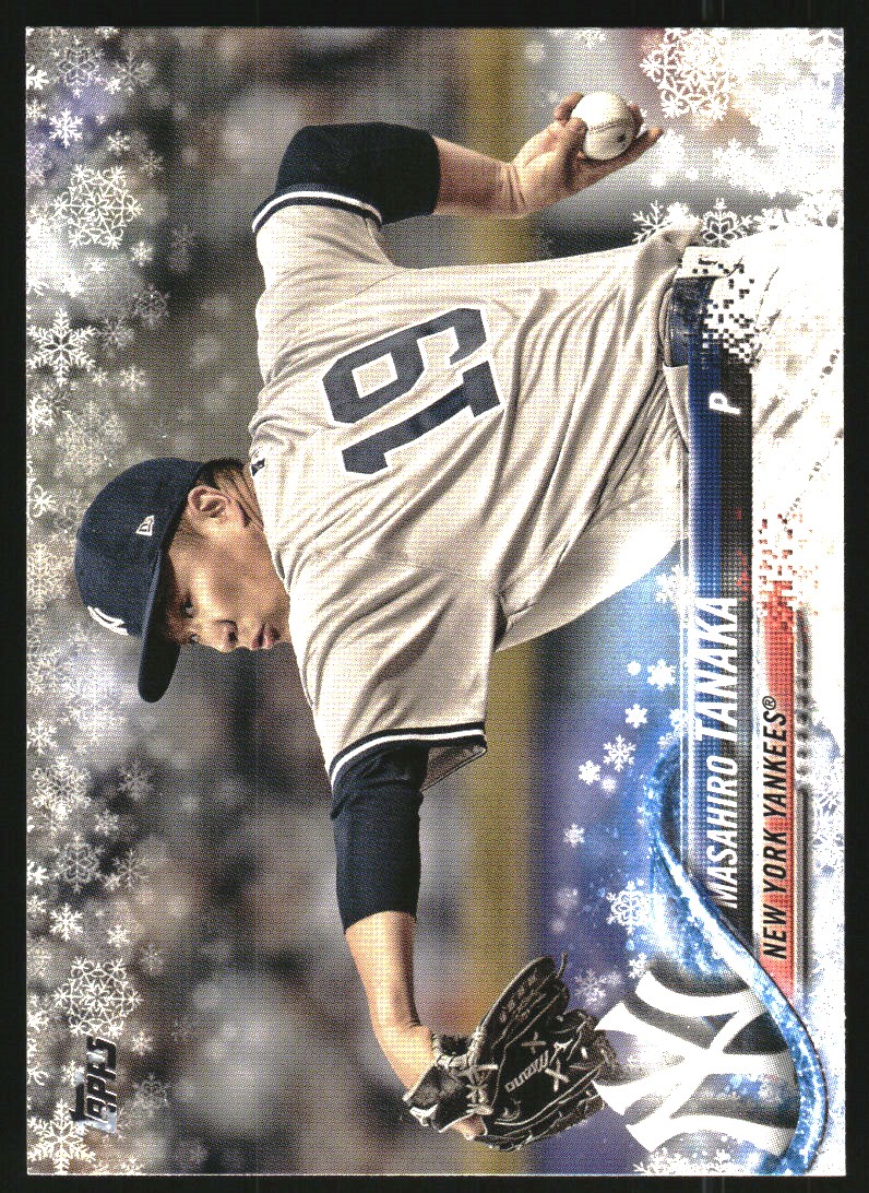 2018 Topps Walmart Holiday Snowflake Metallic #HMW28 Masahiro Tanaka
