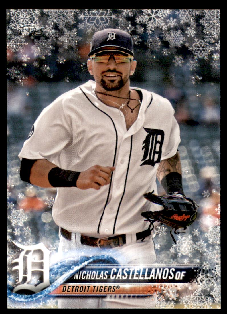 2018 Topps Walmart Holiday Snowflake Metallic #HMW43 Nicholas Castellanos