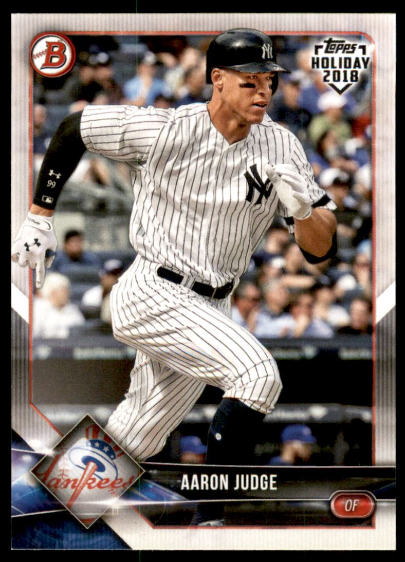 2018 Topps Bowman Holiday #THAJ Aaron Judge