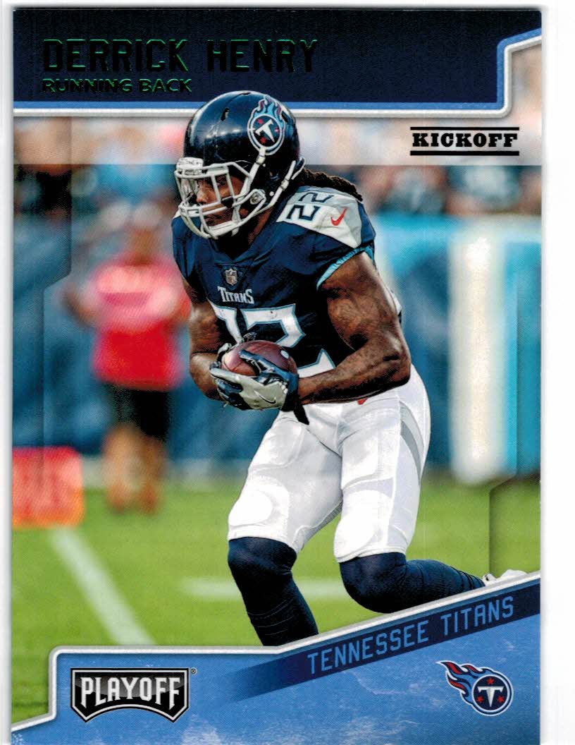 2022 Panini Contenders Season Ticket #100 Derrick Henry Tennessee Titans