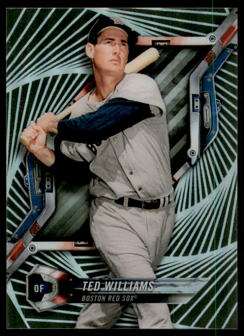 2018 Topps High Tek Galactic Wave #HTTW Ted Williams A