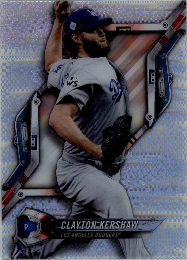 2018 Topps #350 Clayton Kershaw Los Angeles Dodgers Baseball Card