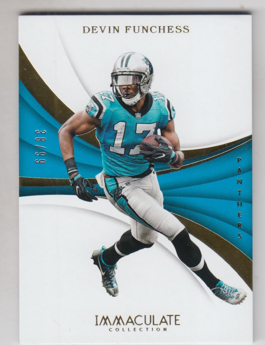 2018 Immaculate Collection #75 Devin Funchess