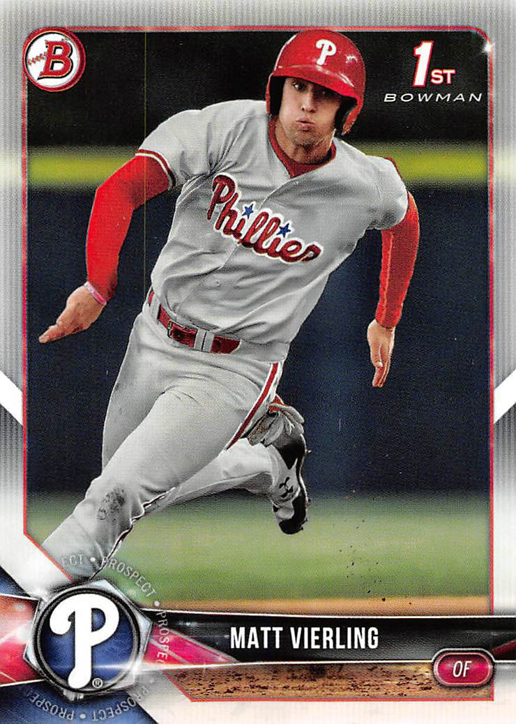2018 Bowman Draft #BD2 Matt Vierling