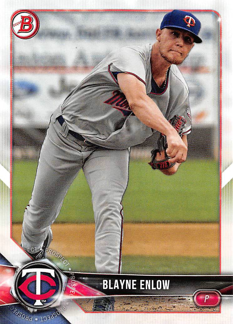 2018 Bowman Draft #BD10 Blayne Enlow