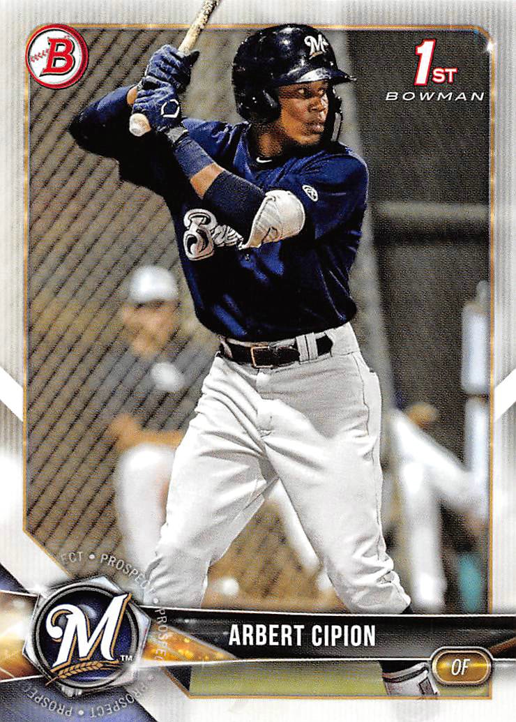 2018 Bowman Draft #BD19 Arbert Cipion