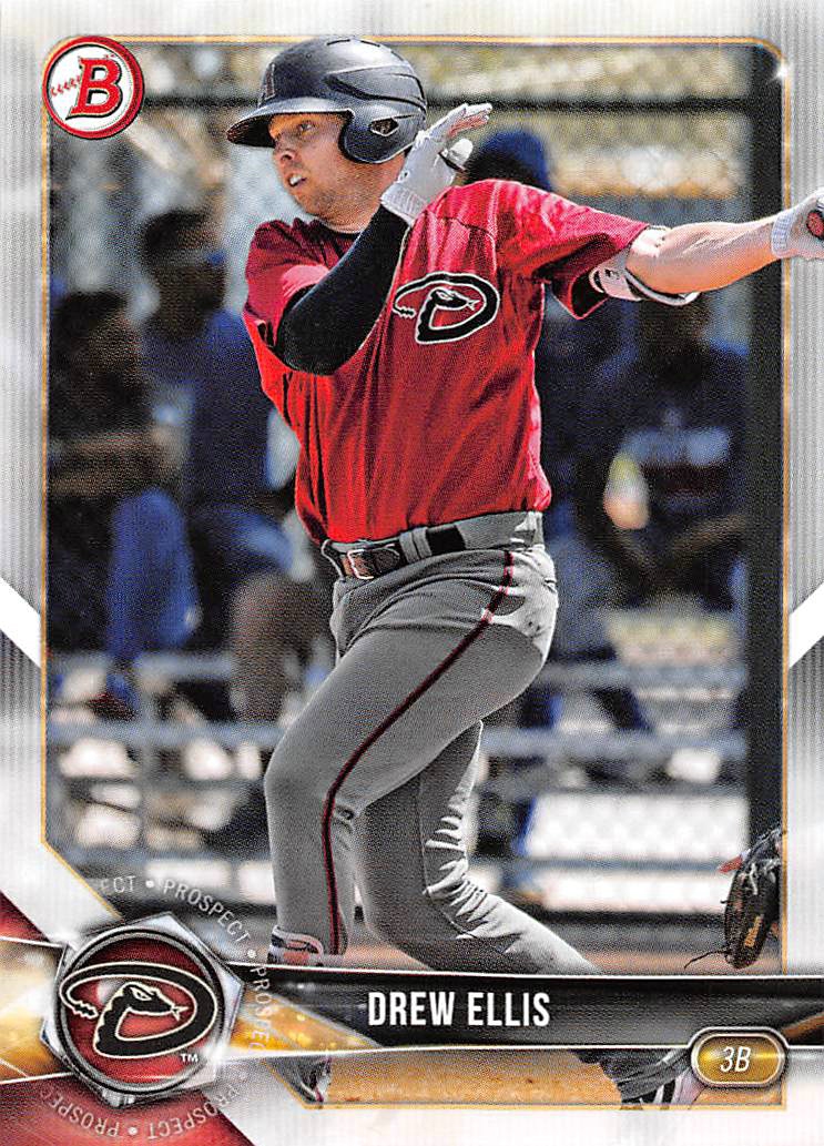 2018 Bowman Draft #BD21 Drew Ellis