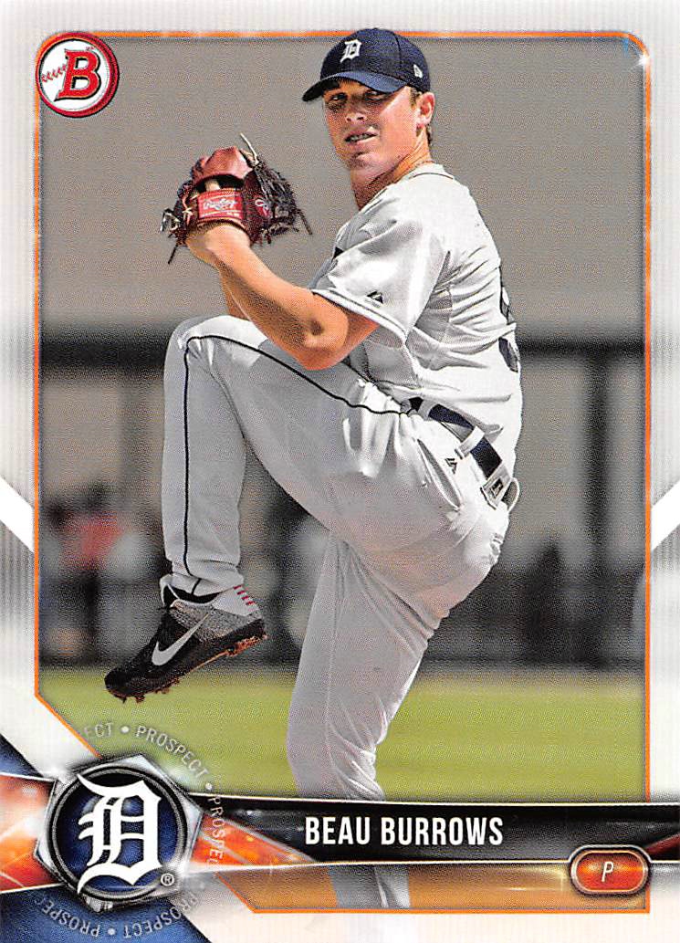 2018 Bowman Draft #BD26 Beau Burrows