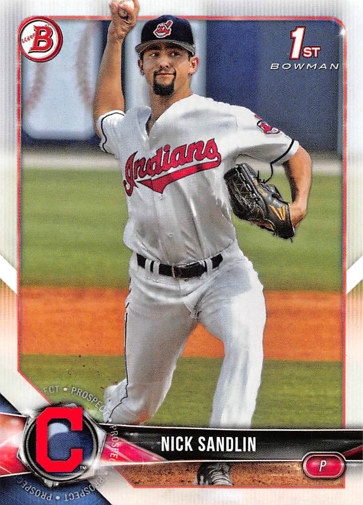 2018 Bowman Draft #BD34 Nick Sandlin