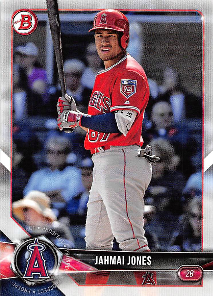 2018 Bowman Draft #BD35 Jahmai Jones