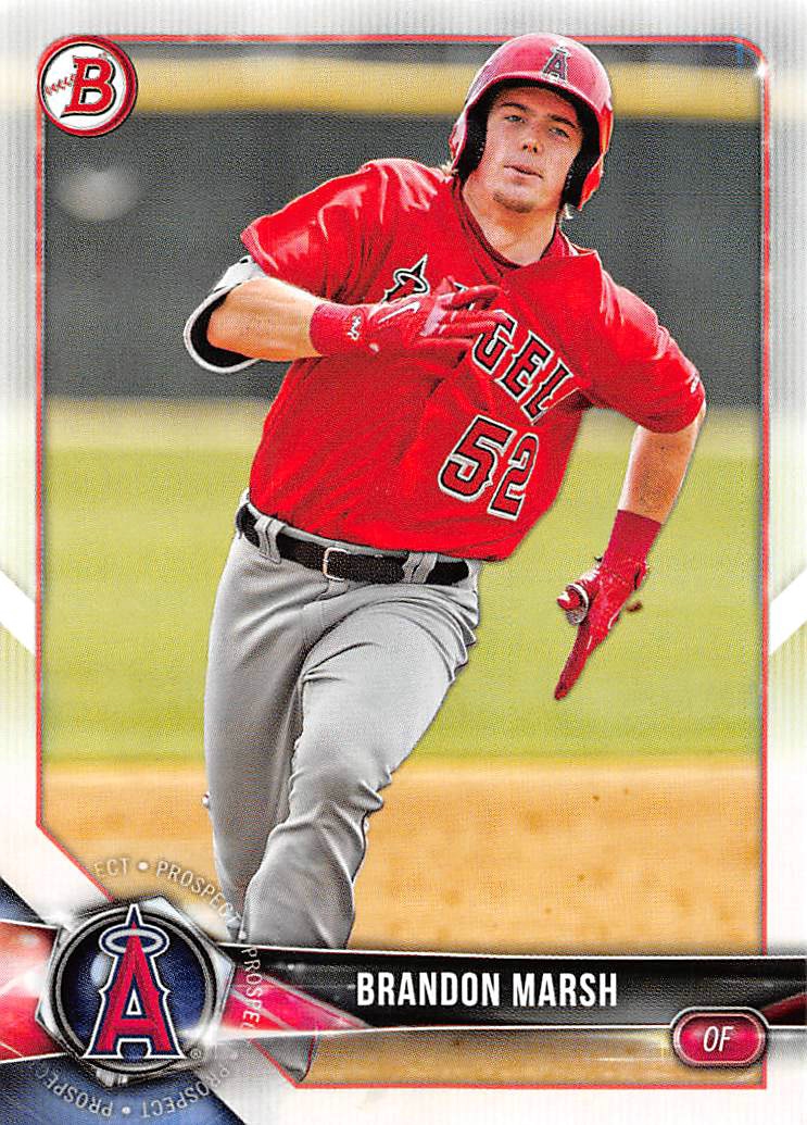2018 Bowman Draft #BD36 Brandon Marsh
