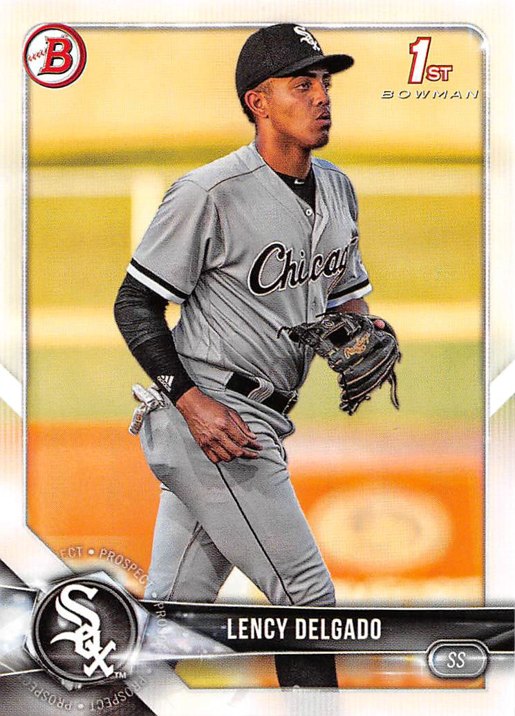 2018 Bowman Draft #BD37 Lency Delgado
