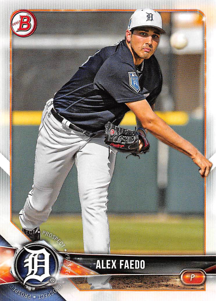 2018 Bowman Draft #BD41 Alex Faedo