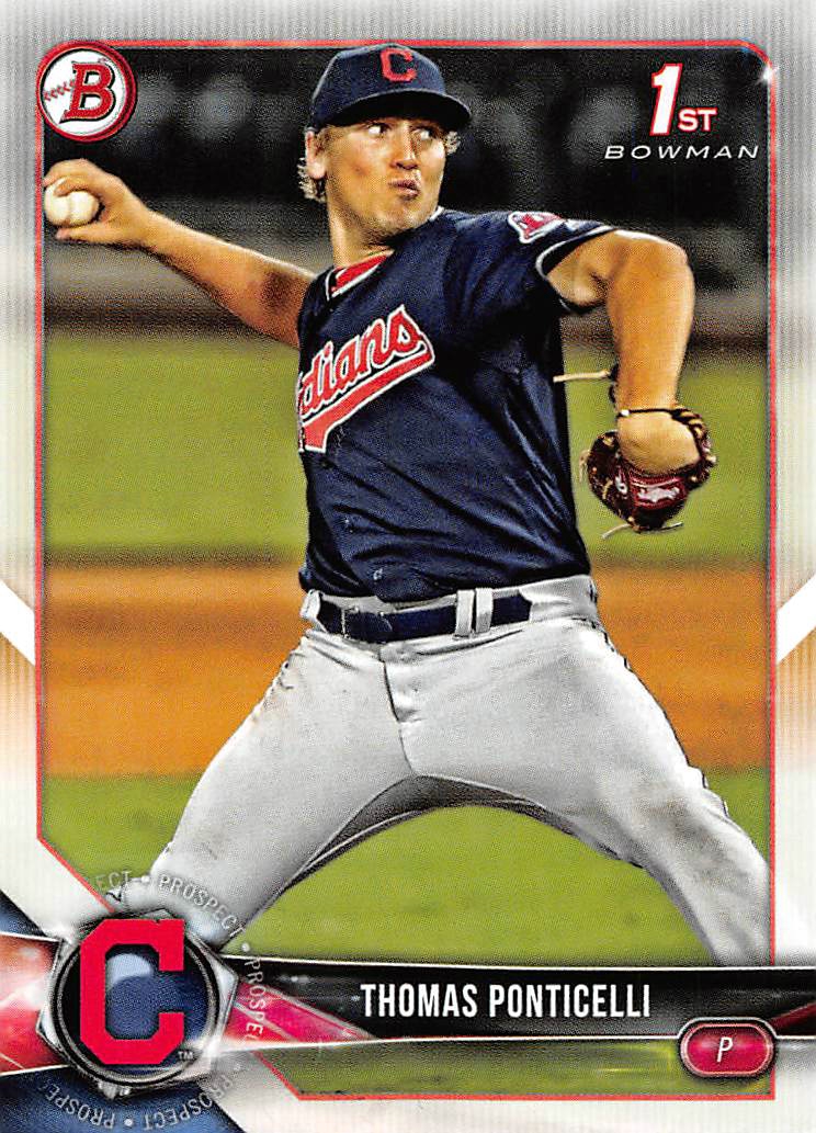 2018 Bowman Draft #BD42 Thomas Ponticelli