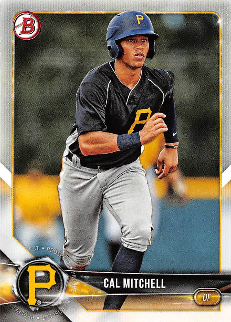 2018 Bowman Draft #BD45 Cal Mitchell