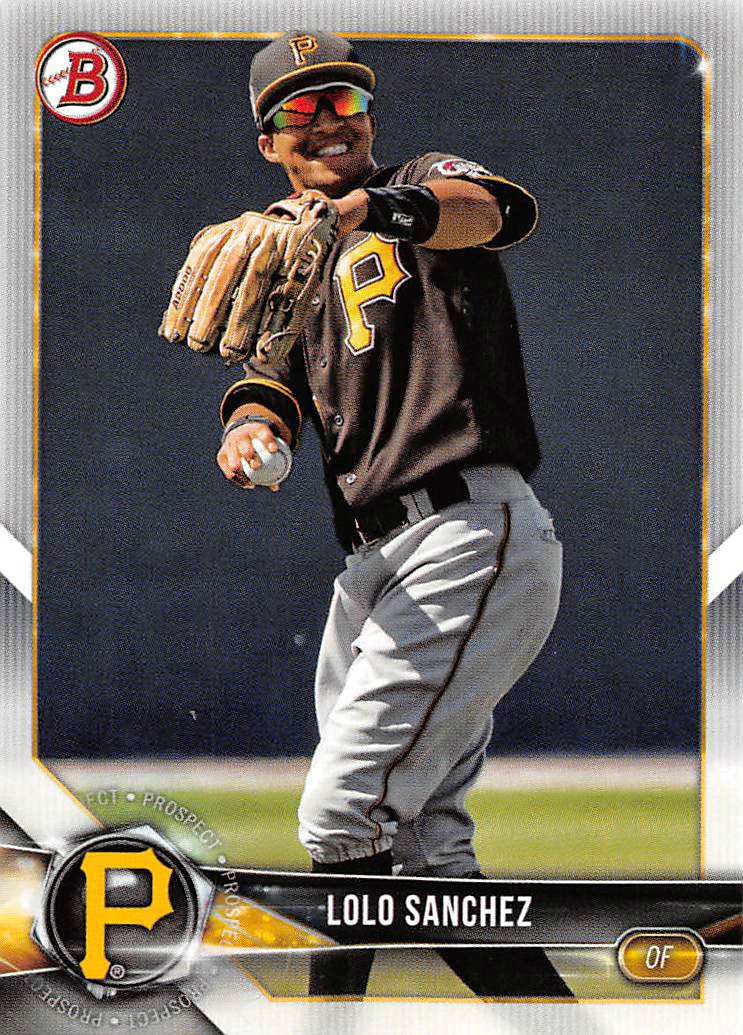 2018 Bowman Draft #BD52 Lolo Sanchez