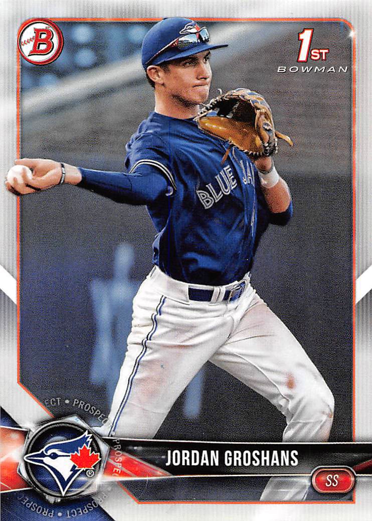 2018 Bowman Draft #BD56 Jordan Groshans