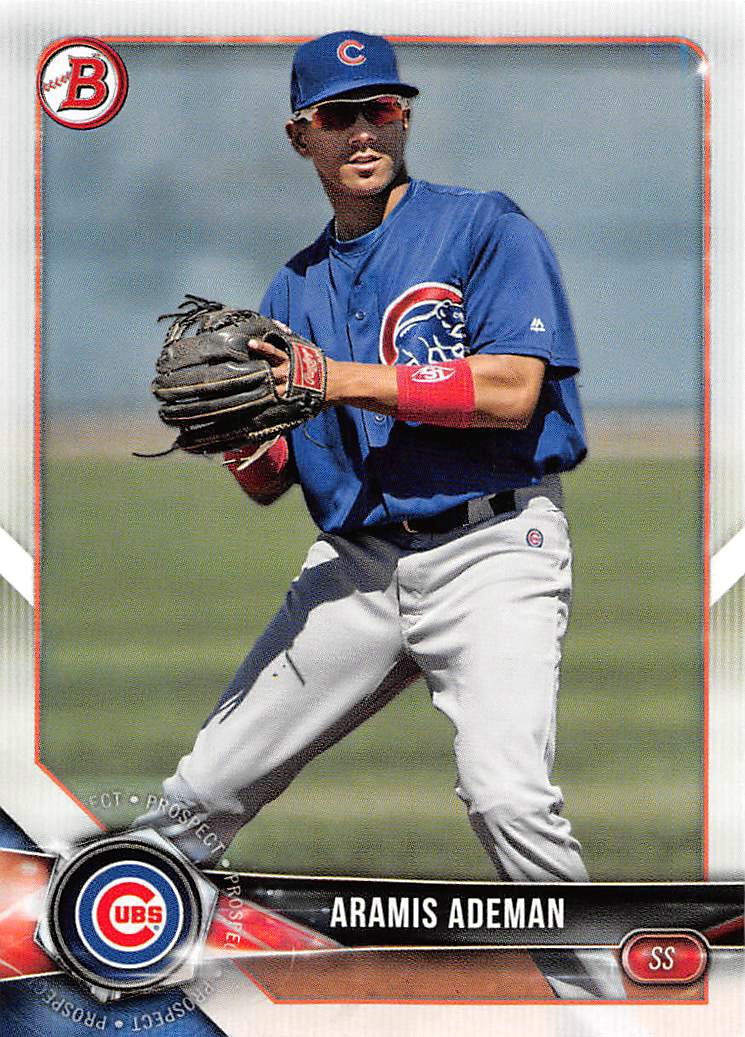 2018 Bowman Draft #BD72 Aramis Ademan