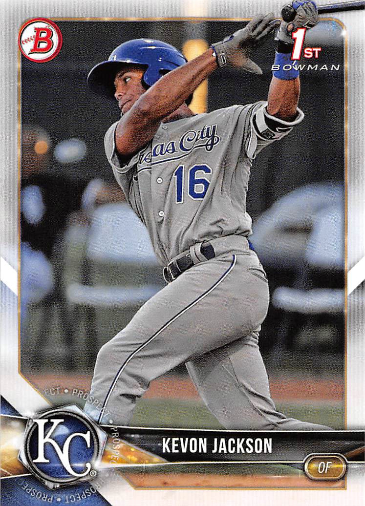 2018 Bowman Draft #BD83 Kevon Jackson