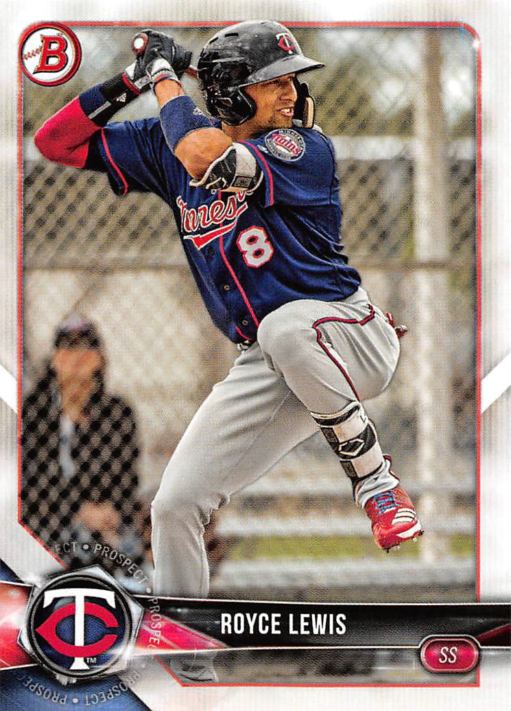 2018 Bowman Draft #BD87 Royce Lewis