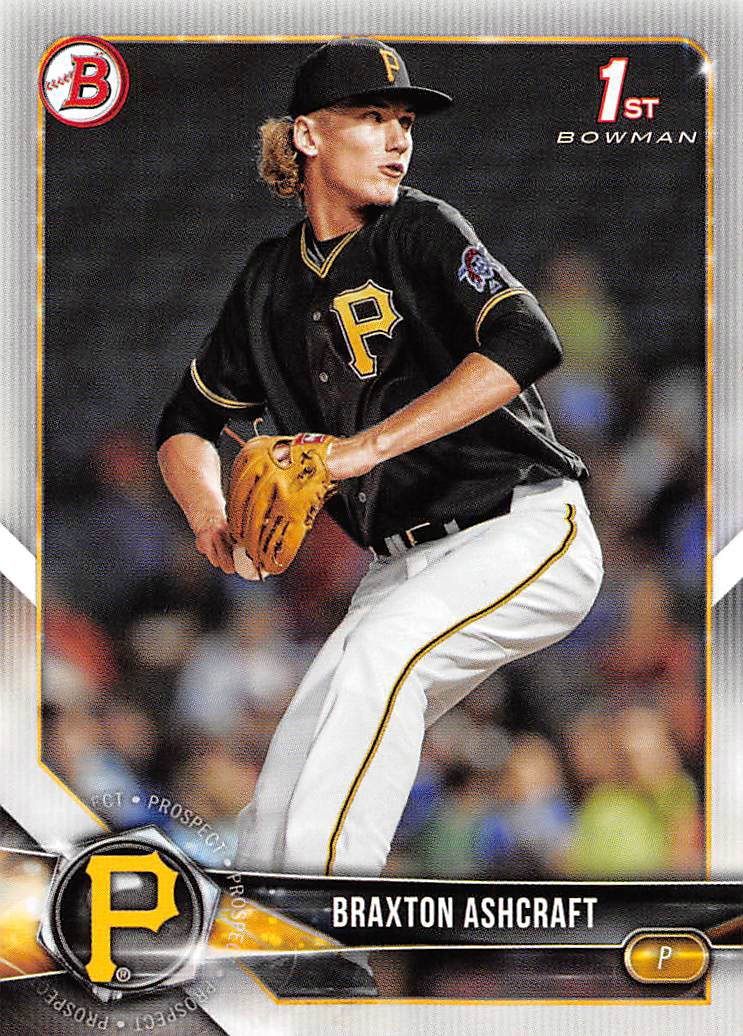 2018 Bowman Draft #BD95 Braxton Ashcraft