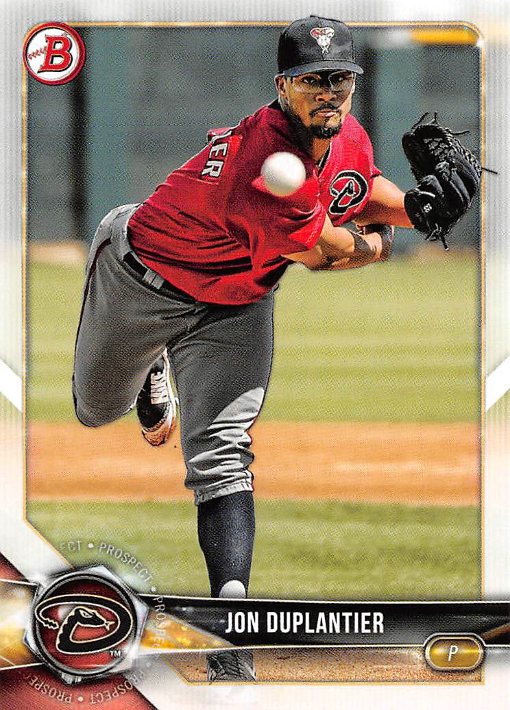 2018 Bowman Draft #BD108 Jon Duplantier