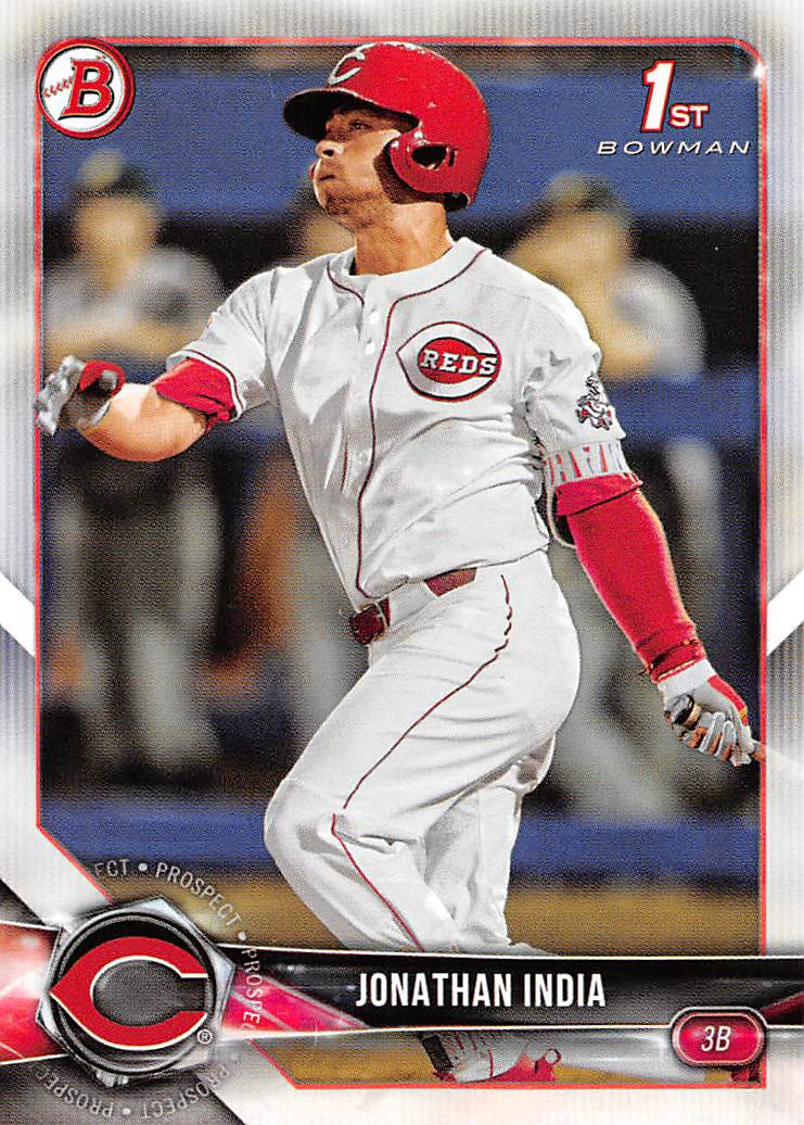 2018 Bowman Draft #BD112 Jonathan India