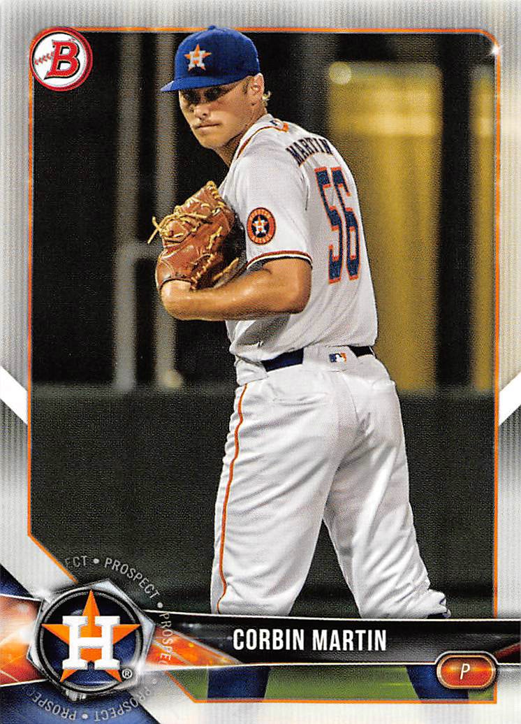 2018 Bowman Draft #BD119 Corbin Martin