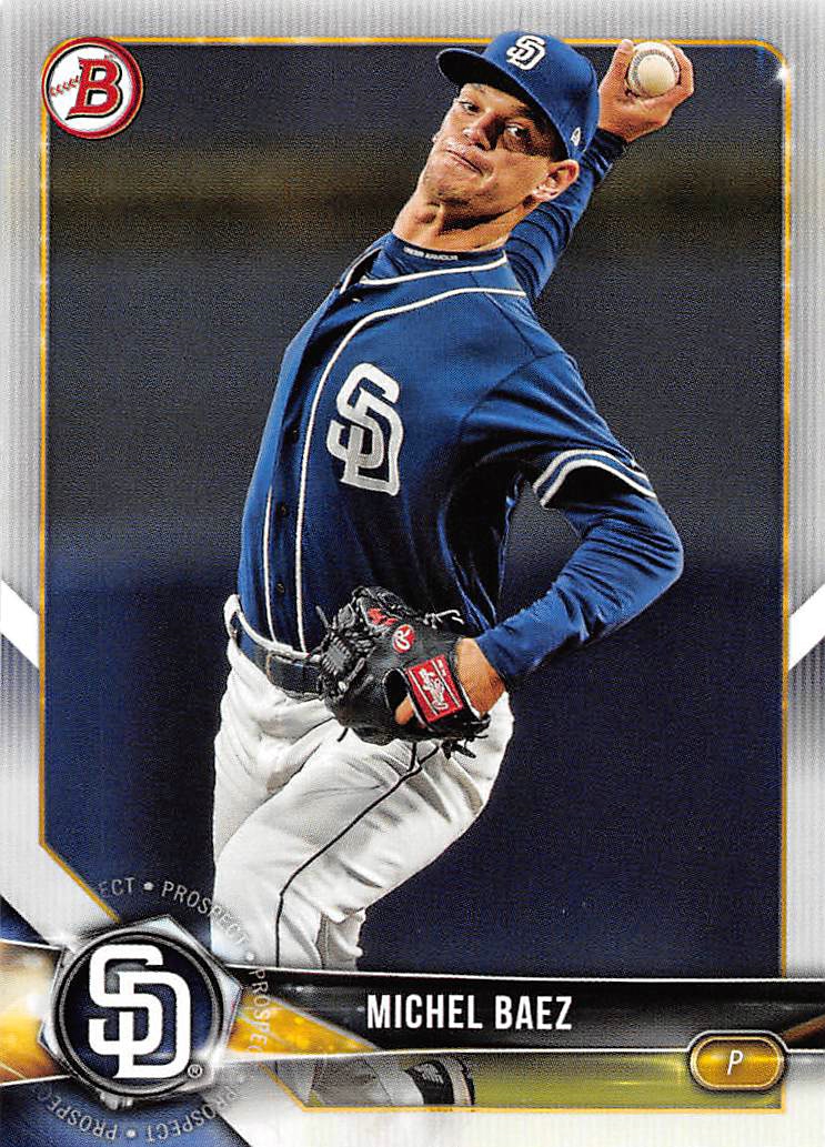 2018 Bowman Draft #BD130 Michel Baez