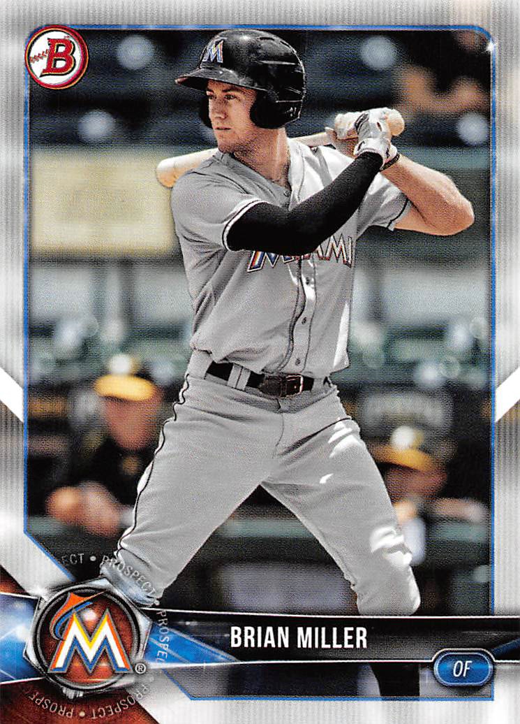 2018 Bowman Draft #BD132 Brian Miller