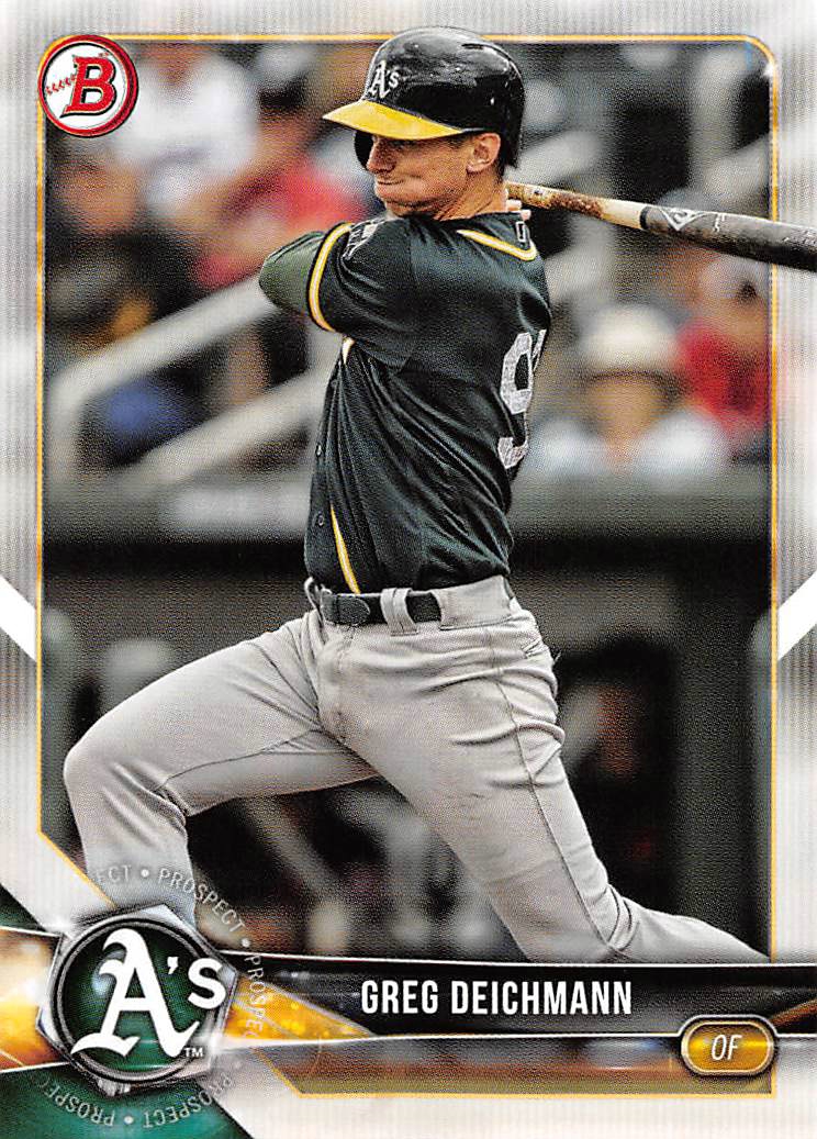 2018 Bowman Draft #BD138 Greg Deichmann