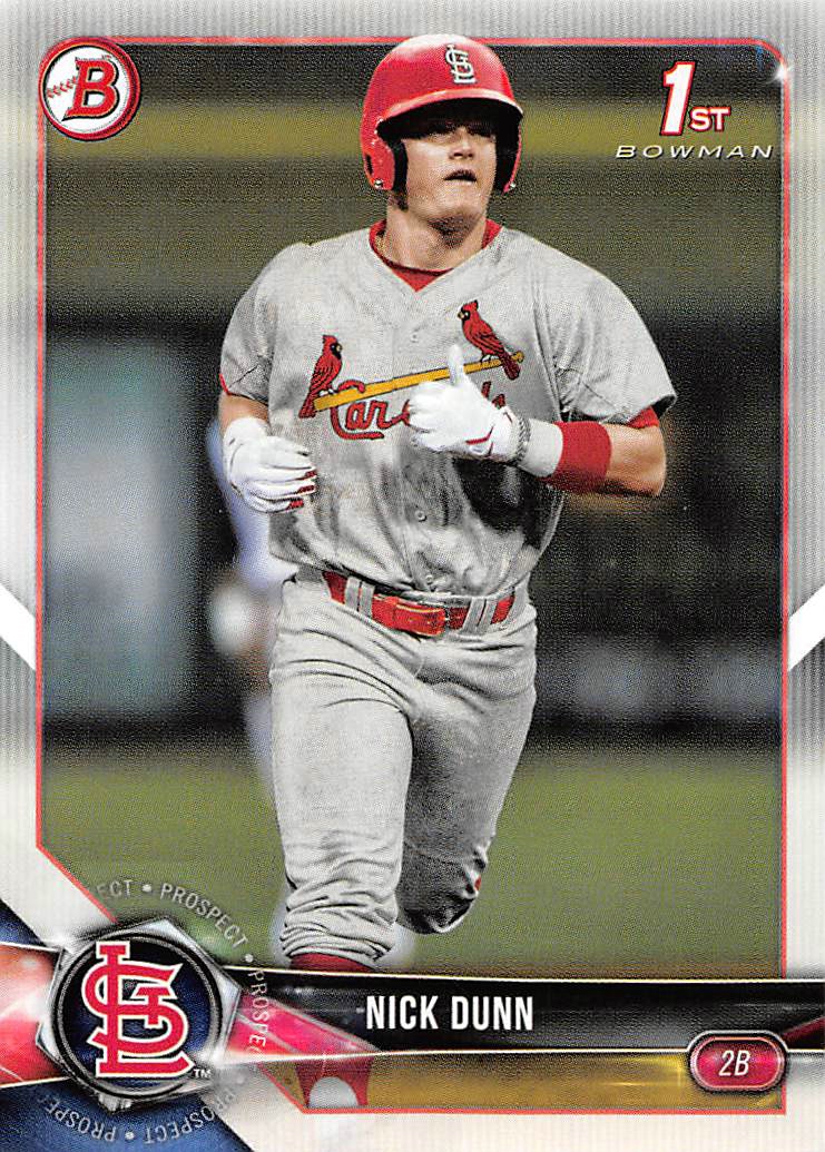 2018 Bowman Draft #BD149 Nick Dunn