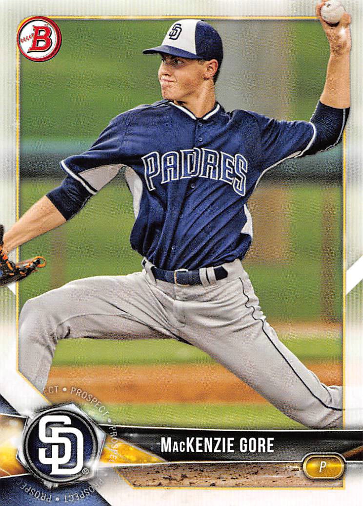 2018 Bowman Draft #BD150 MacKenzie Gore