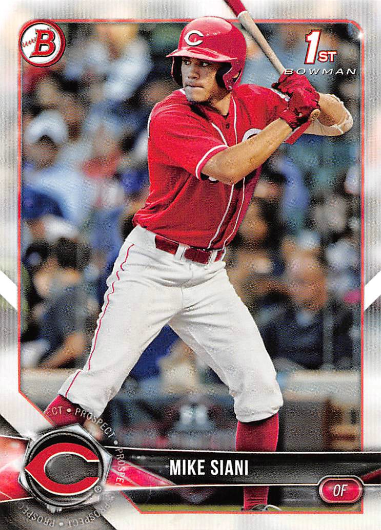2018 Bowman Draft #BD161 Mike Siani