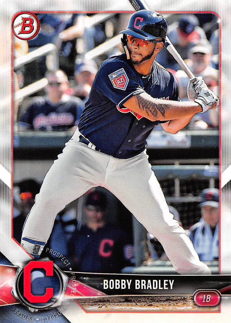 2018 Bowman Draft #BD163 Bobby Bradley